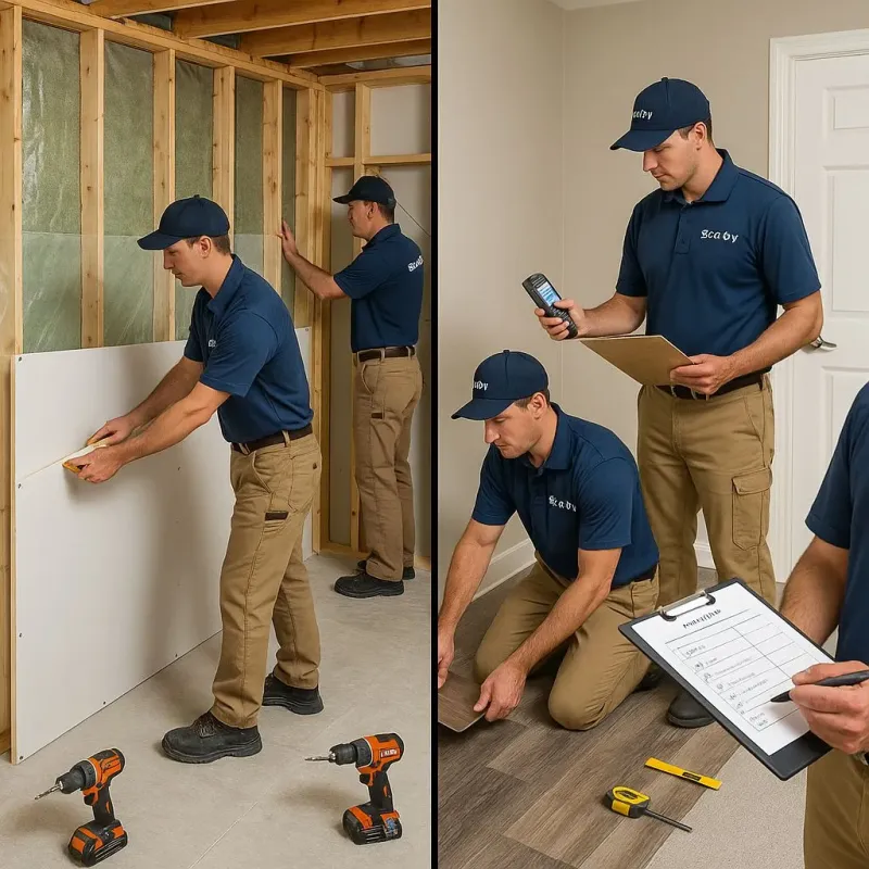 Repairs and Reconstruction process in Trexlertown, PA